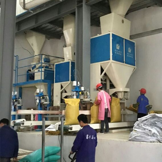 Pet Poultry Feed Pellet Semi Automatic Bagging Machine